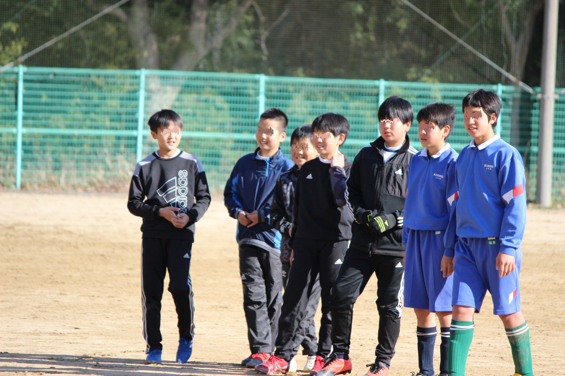 H31 3月9日土曜日 琴陵中学校合同練習 船場サッカークラブ 姫路市 幼稚園 小学生サッカーチーム スクール